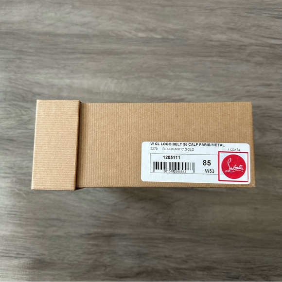 Christian Louboutin CL Logo Belt - Picture 6 of 15